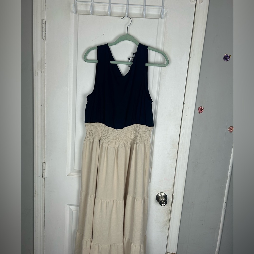 DKNY Black and White dress